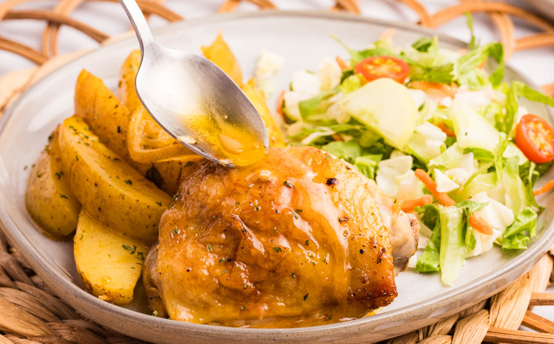 Easy One-Pan Greek Lemon Chicken & Potatoes for Busy Weeknights